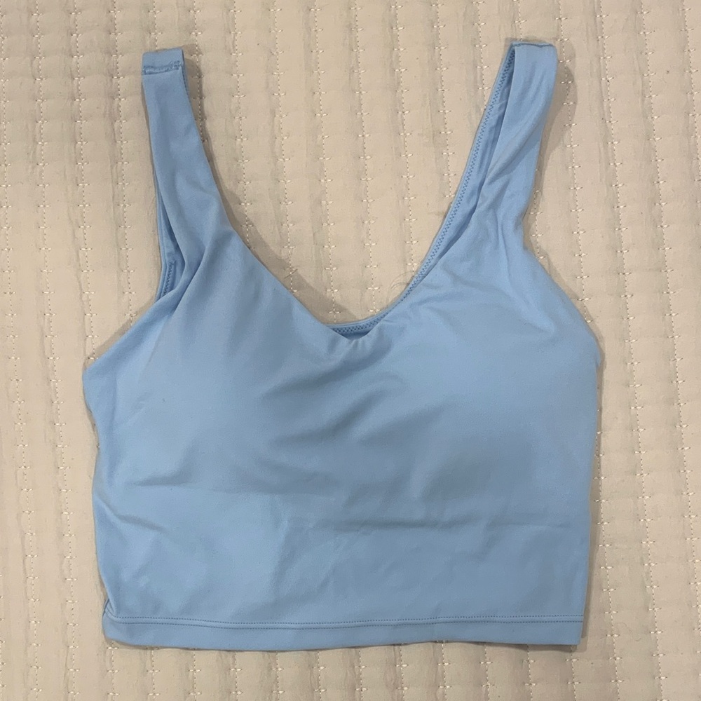 Aerie Light Blue OFFLINE Top